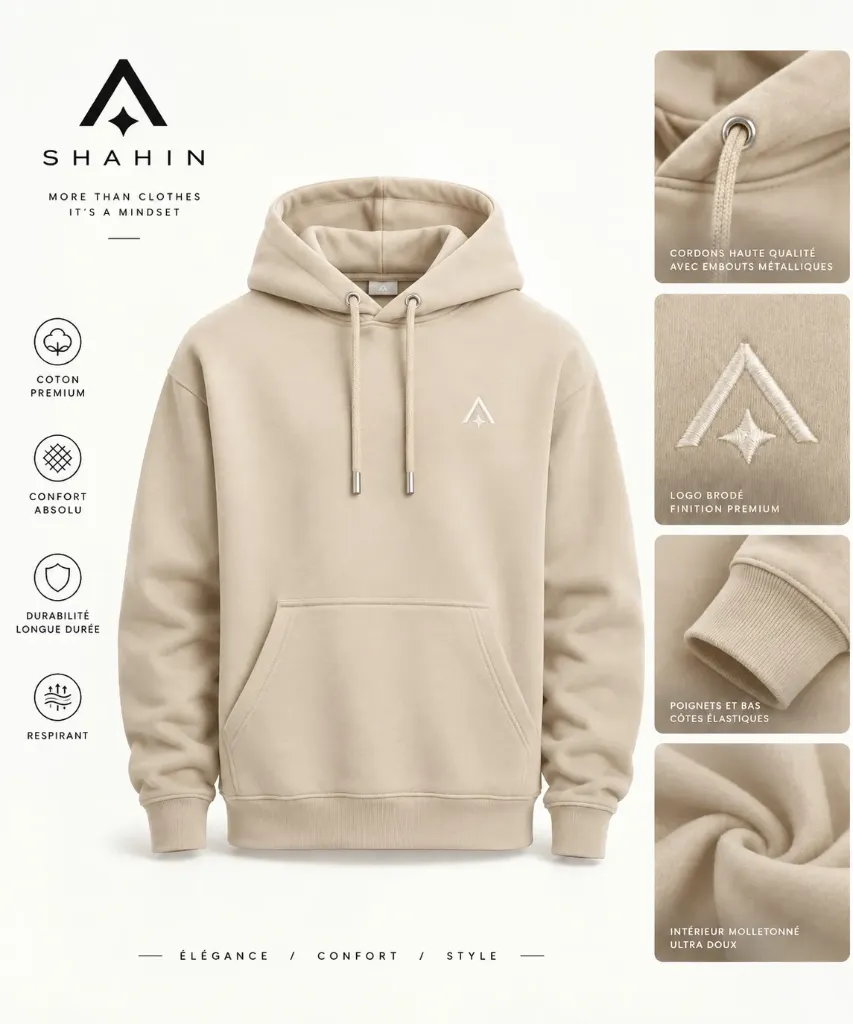 Capuche SHAHIN - Beige (M)